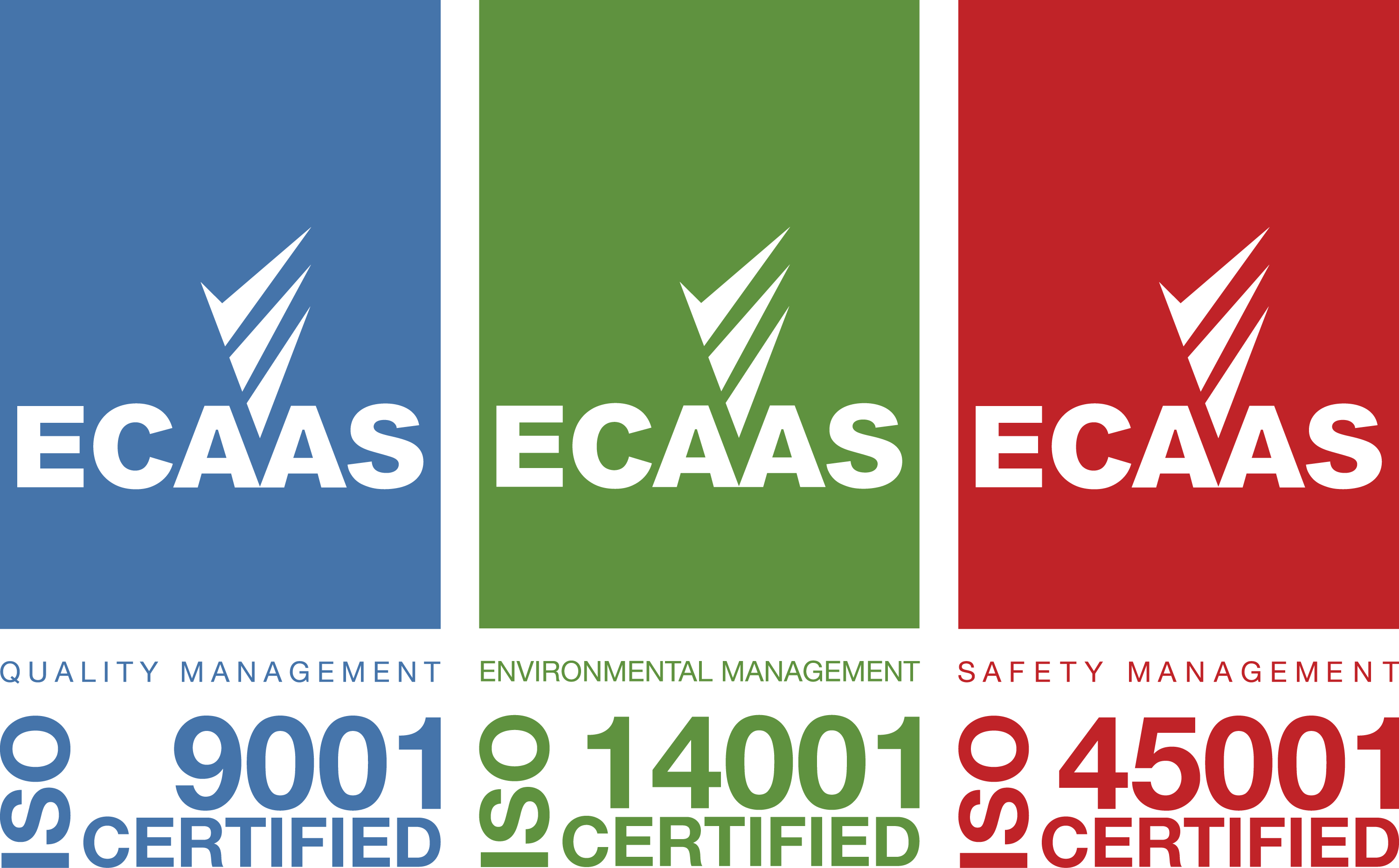 ISO 9001 / 14001 / 45001 Integrated Certification